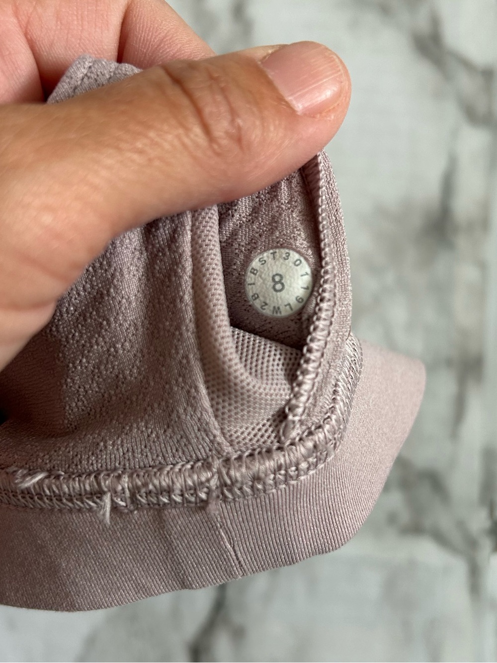 Lululemon women’s size 8 Free To Be Serene  high neck sports bra - Picture 4 of 5